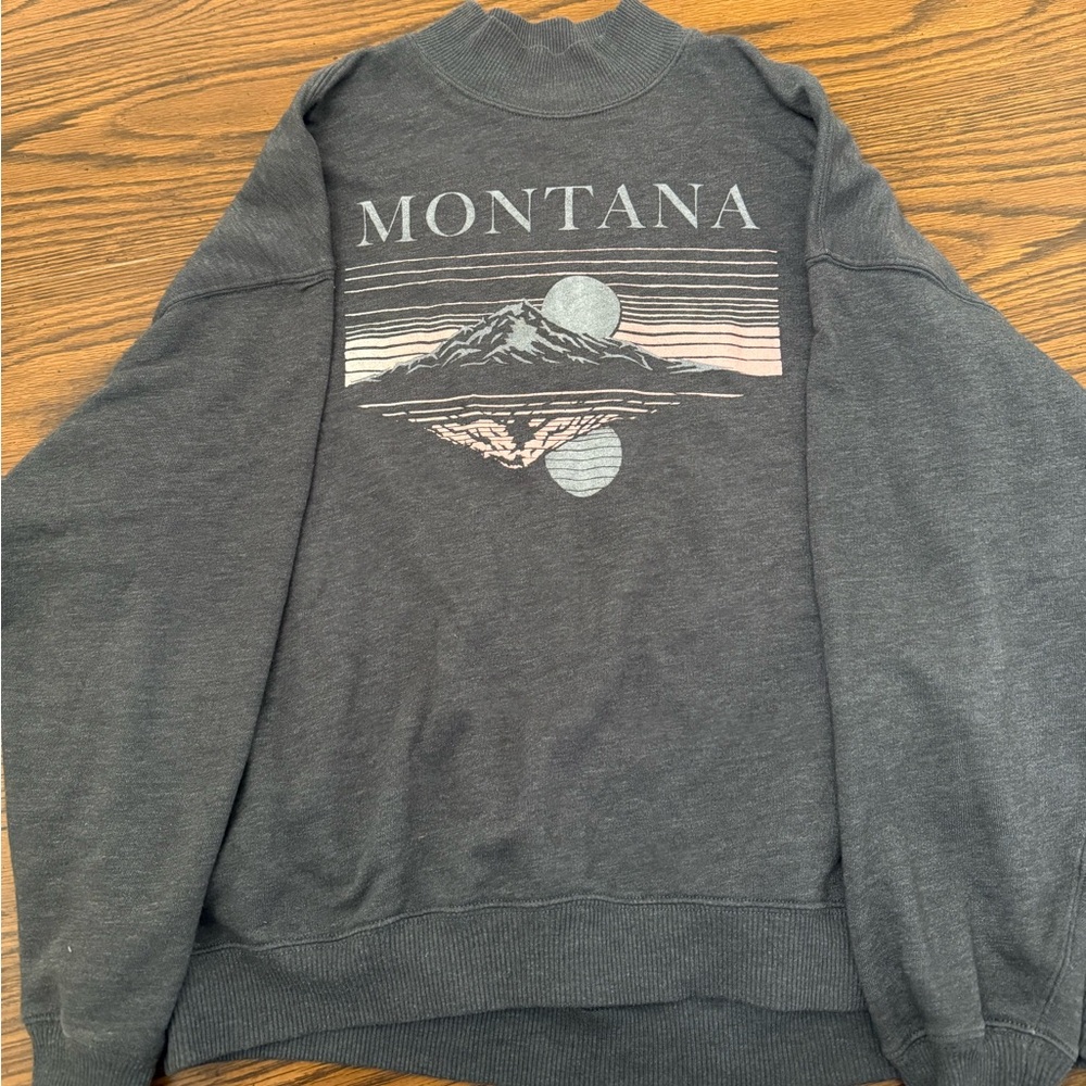 American Eagle Gray Montana Sweater